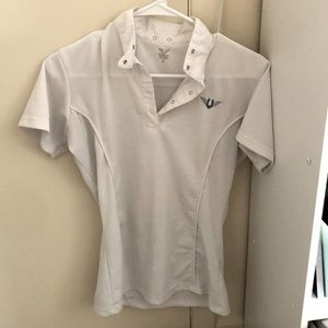 TuffRider Short Sleeve Equestrian Show Shirt